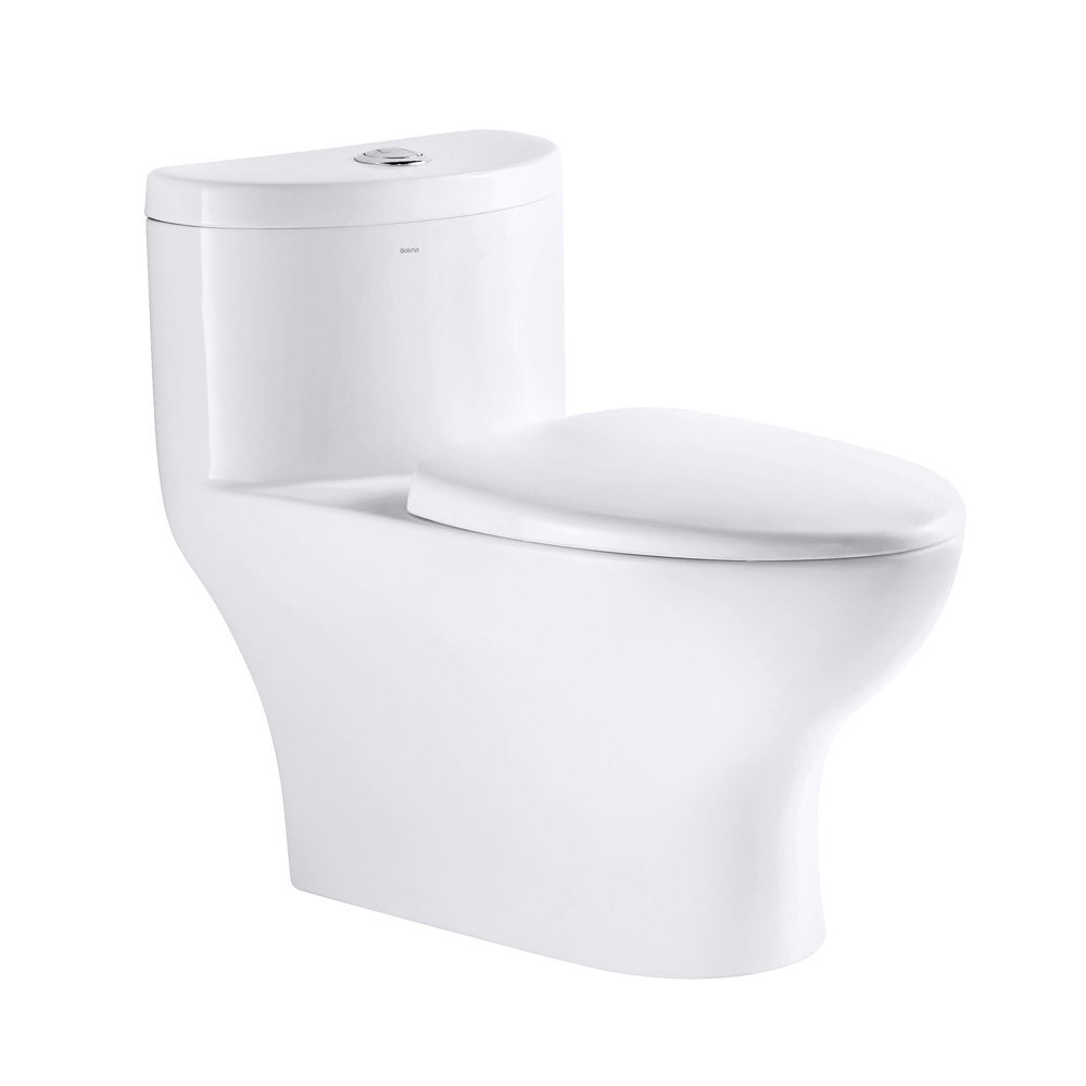 Hot sales high quality modern ceramic ivory white washdown WC bathroom floor sanitary ware set toilet for bathroom