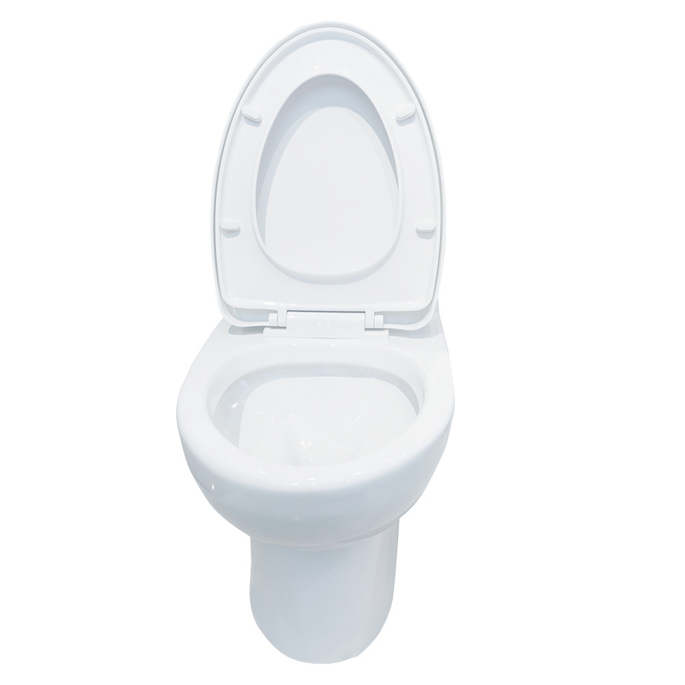 Hot sales high quality modern ceramic ivory white washdown WC bathroom floor sanitary ware set toilet for bathroom