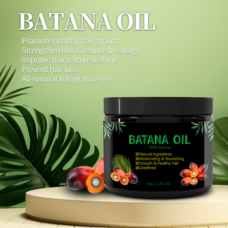 OEM Private label 100% Pure Batana Oil from Honduras Effectively Eliminate Hair Split Ends & Increase Shine Batana Oil for Hair