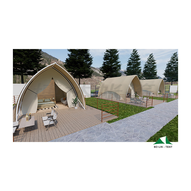 New Arrival Sailboat Hotel Waterproof Outdoor Luxury Safari Sailing Tent