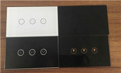 glass smart led touch light switch panel