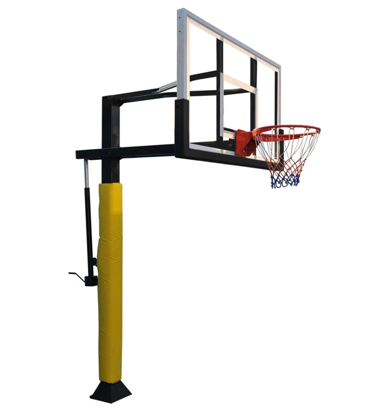 In ground used professional adjustable basketball hoops for sale