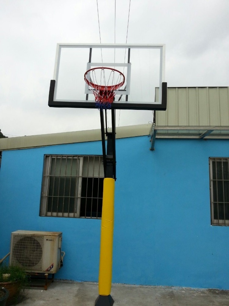 In ground used professional adjustable basketball hoops for sale