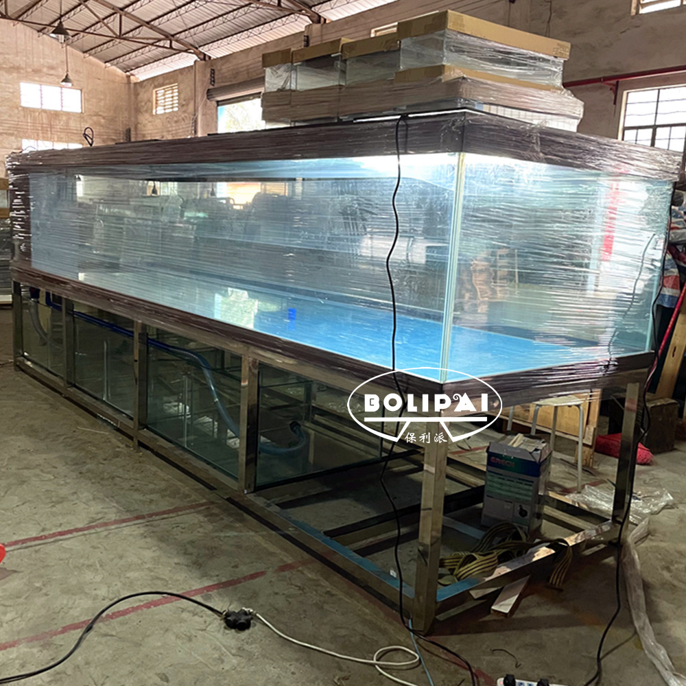 4000 m crystal glass fish tank low iron glass aquarium