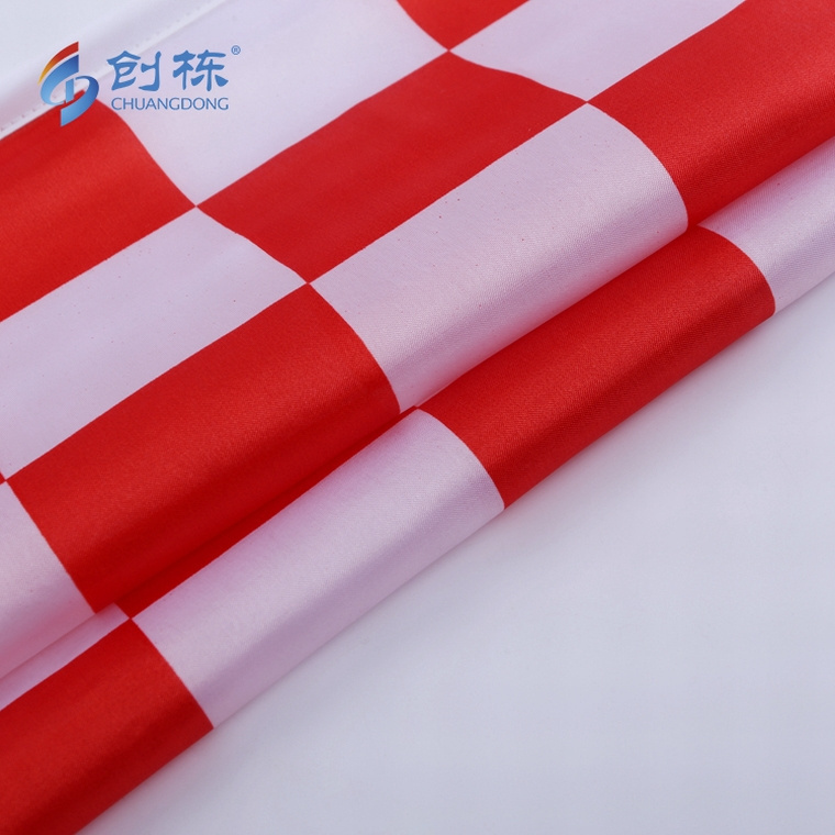 Wholesale outdoor polyester digital printing golf hand flag custom design signal flags