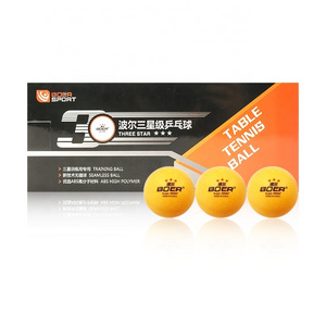 Custom ABS Table Tennis 3 Star Ping Pong Balls