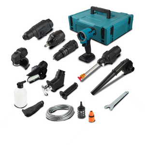 Power Tools with replaceable heads Quickly assemble cordless lithium Battery tools 1 + N Portable power tool set