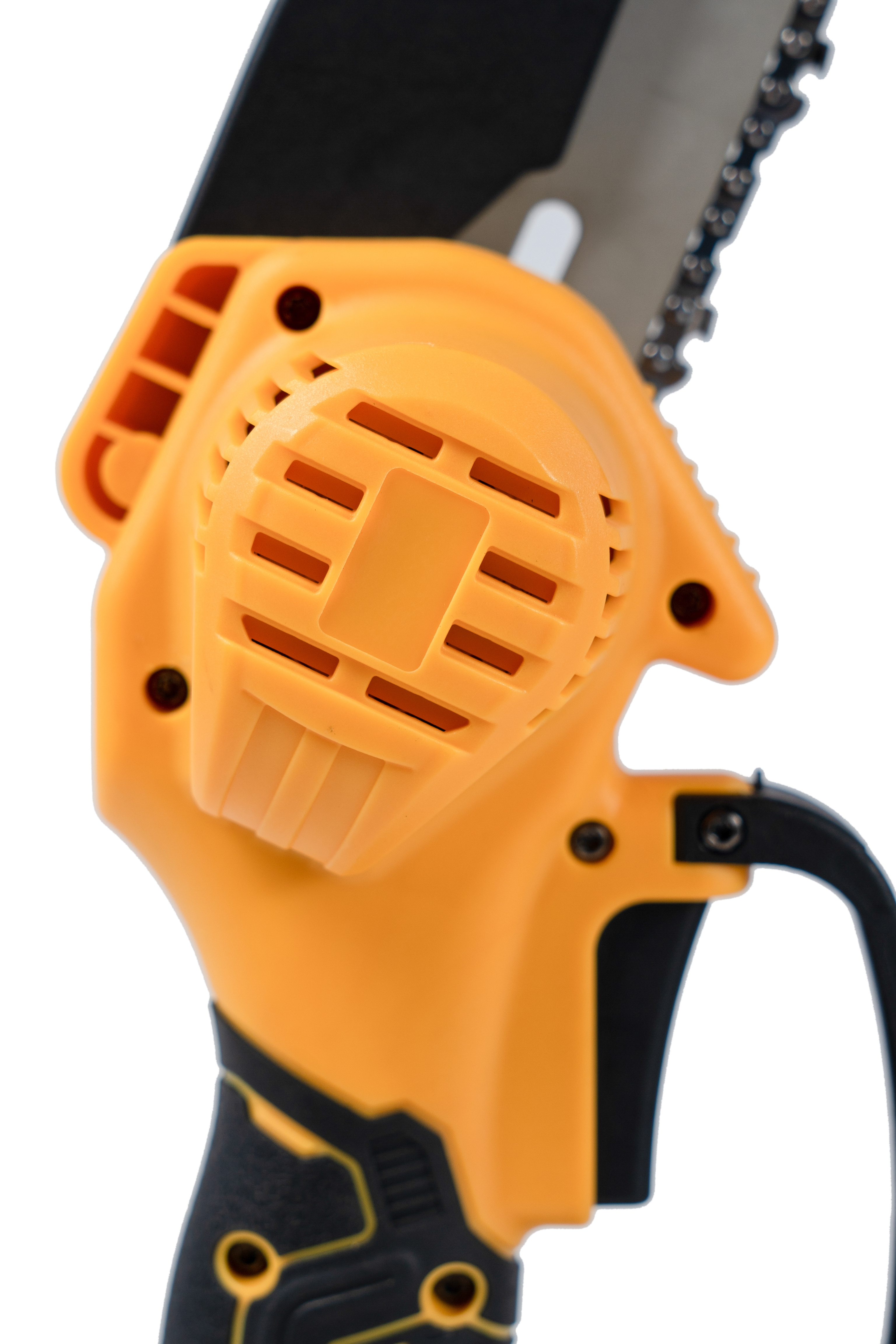 BOLIU Brushy Dewei Foot Wrap 21V Cordless Mini Electric Chainsaw 6-Inch Corrosion-Resistant Hand Chain Saw Wood Applications