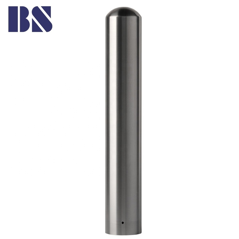 Stainless Bollard Barrier Stainless Steel Bollard Roadway Safety Street Bollard for Traffic Control