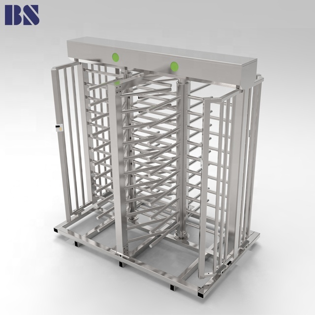 Steel Solenoid  Full Height Turnstile Gate Barrier Gate Turnstile Barrier Mechanism for Sale