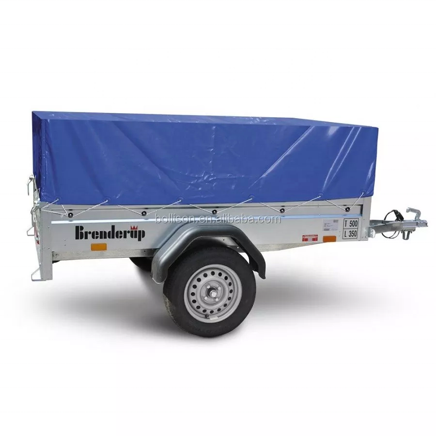 Factory Price Trailer Cage Cover trailer cover Cargo Trailer Cover Tarp with heavy duty pvc tarp customer color and size