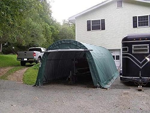 10x20Round Top Auto Plastic Portable Garage Cover Car Shelter Tent and Mobile Storage Shed Carport Tent Manufacturer