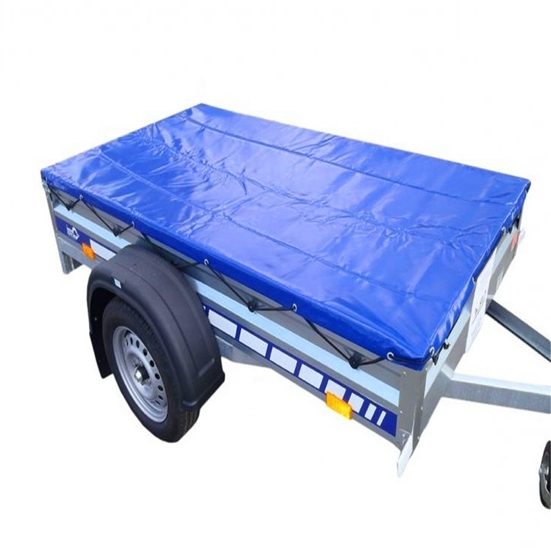 Wholesale Cheap Price Custom Supplier 6x4 7x4 7x5 and 8x5 Box Trailer Covers Tarpaulin  From PVC Coated Tarpaulin