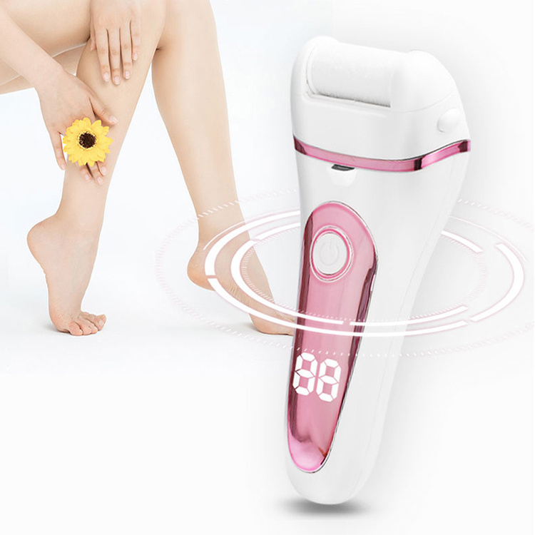 Waterproof Professional Pedicure Kit Care Tool Dead Hard Feet Skin Callus Remover Rechargeable Electric Foot Callus Remover