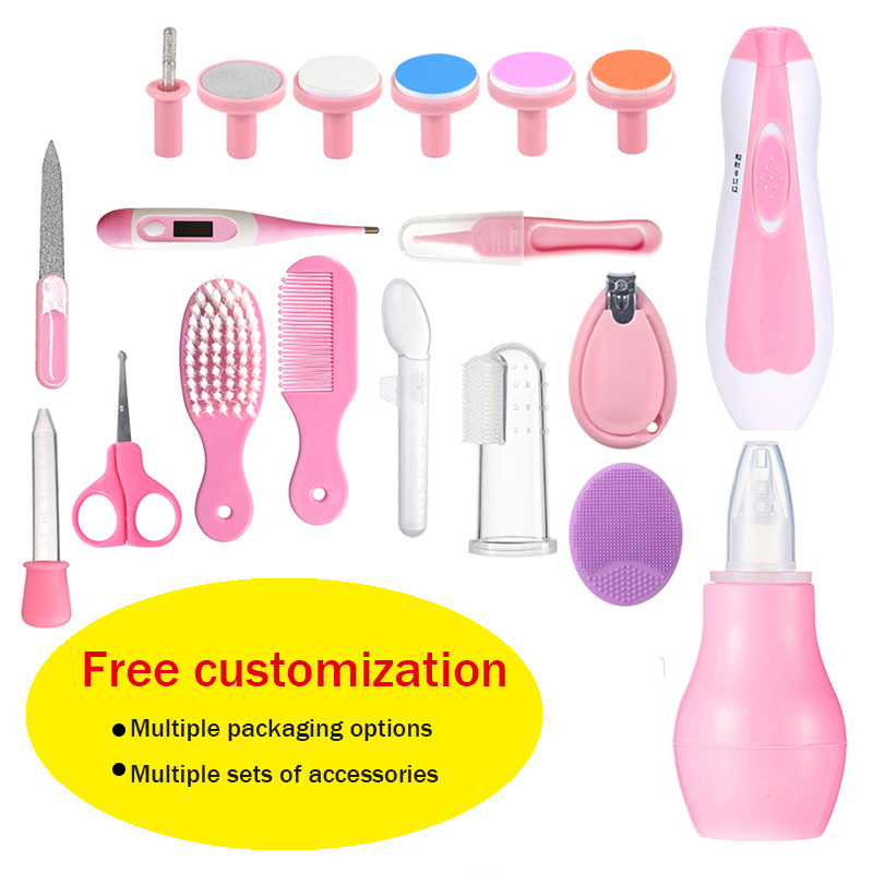 factory custom multi pieces baby grooming safety baby care grooming set baby health care kit