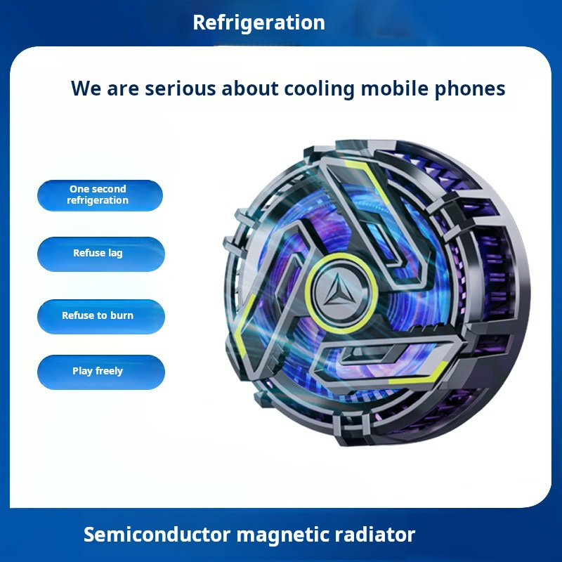 Semiconductor Cooling Mobile phone Radiator Cooler Phone Cooler for Gaming Portable Cooling Fan for Mobile Phone