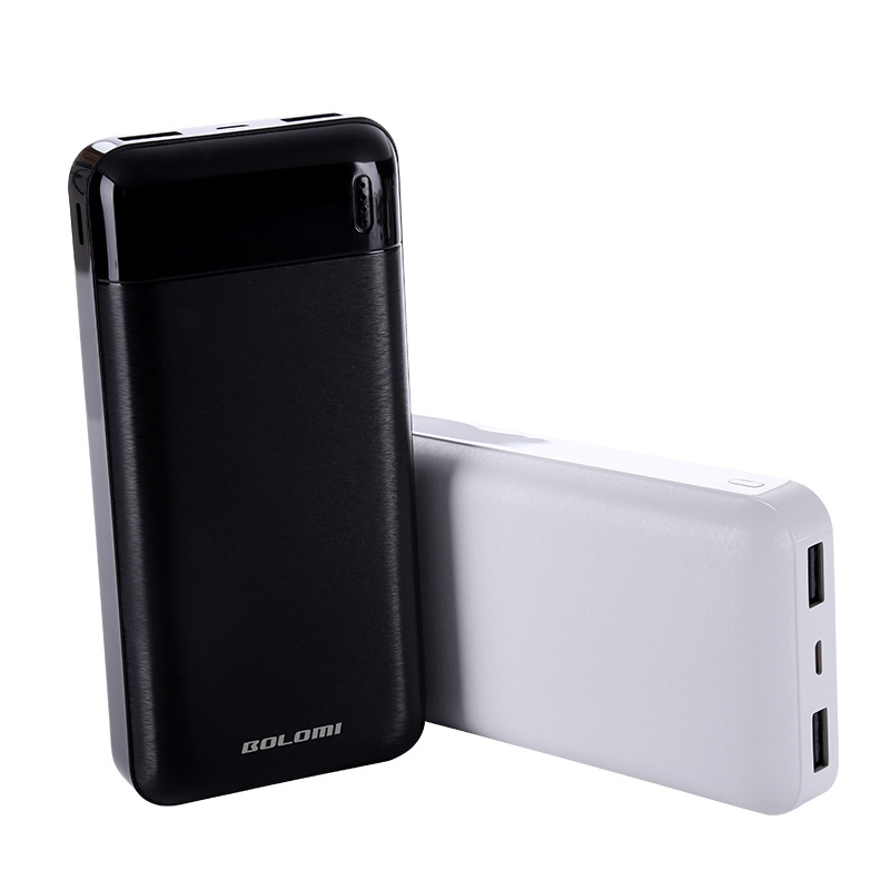 BOLOMI Brand Smart Power Bank 20000 mAh Double USB Powerbank