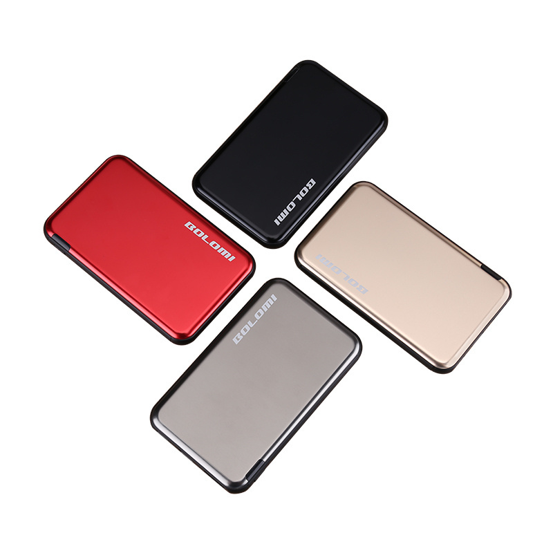 Custom Logo Small Wallet Power Bank Power Bank 5000mah