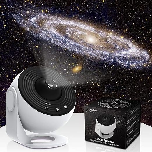 13 in 1 Planetarium Galaxy Projector for Bedroom 360 Rotating Nebula Projector Lamp,Timed Starry Night Light Home Theater