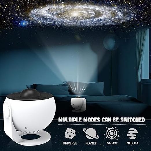 13 in 1 Planetarium Galaxy Projector for Bedroom 360 Rotating Nebula Projector Lamp,Timed Starry Night Light Home Theater