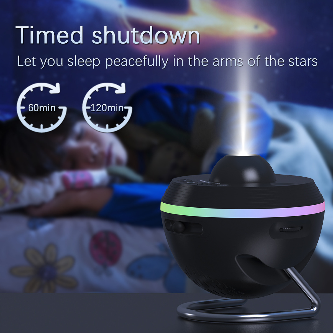 Home Planetarium galaxy Lamp 13 in 1 Ultra Clear Dynamic Meteor Projector Night Light Home Ceiling Theater for Kids