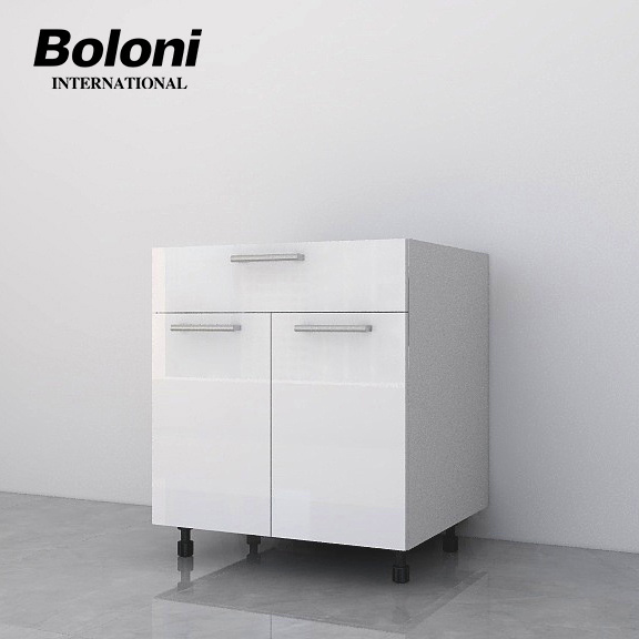 Boloni best selling high quality shaker american modular solid wood kitchen cabinets design usa