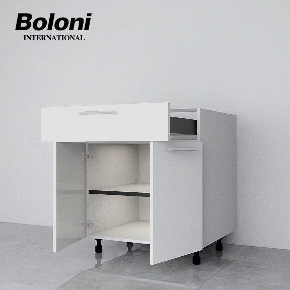 Boloni best selling high quality shaker american modular solid wood kitchen cabinets design usa