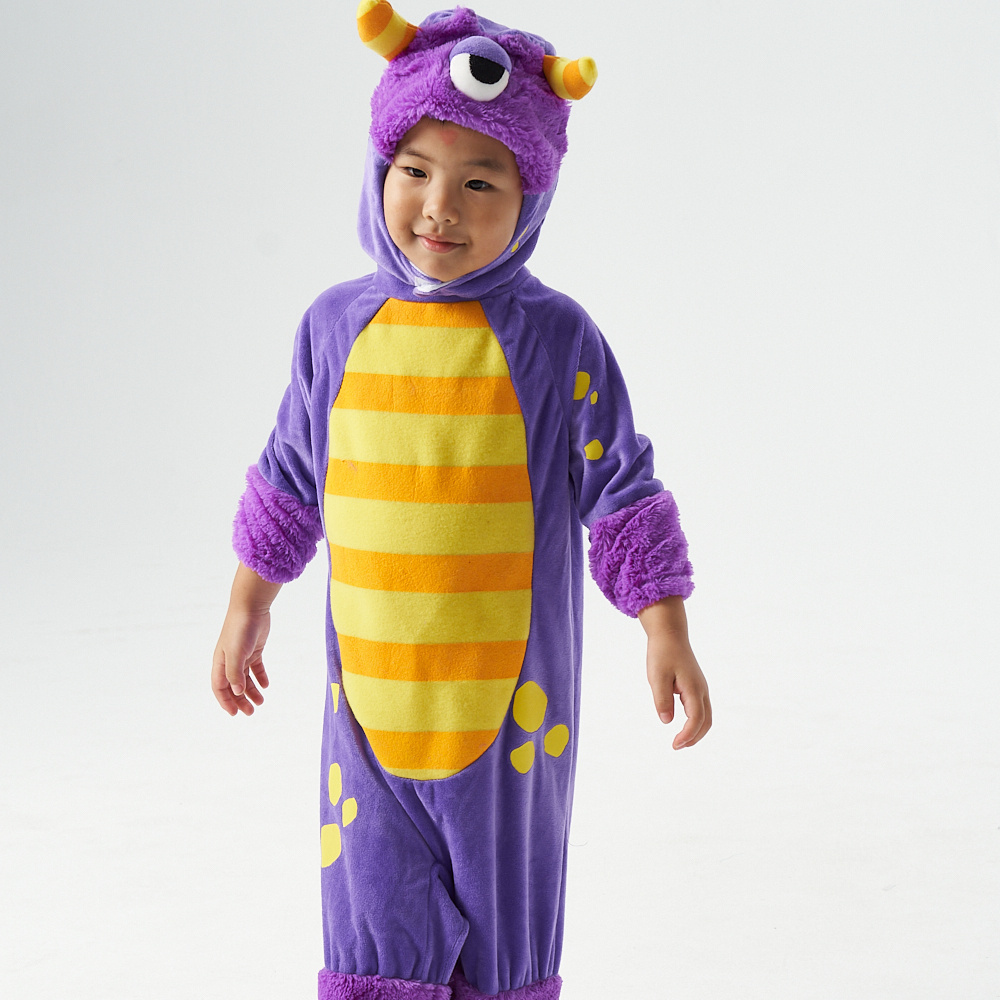 Kids Halloween Cosplay Costume Boy Girl Cute Cartoon Animal Dinosaur Costume