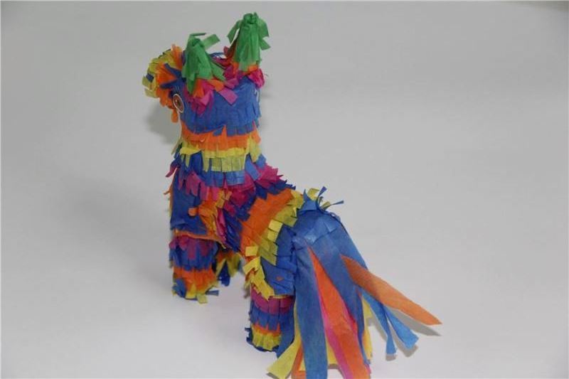 Hot wholesale funny colorful mini donkey pinata