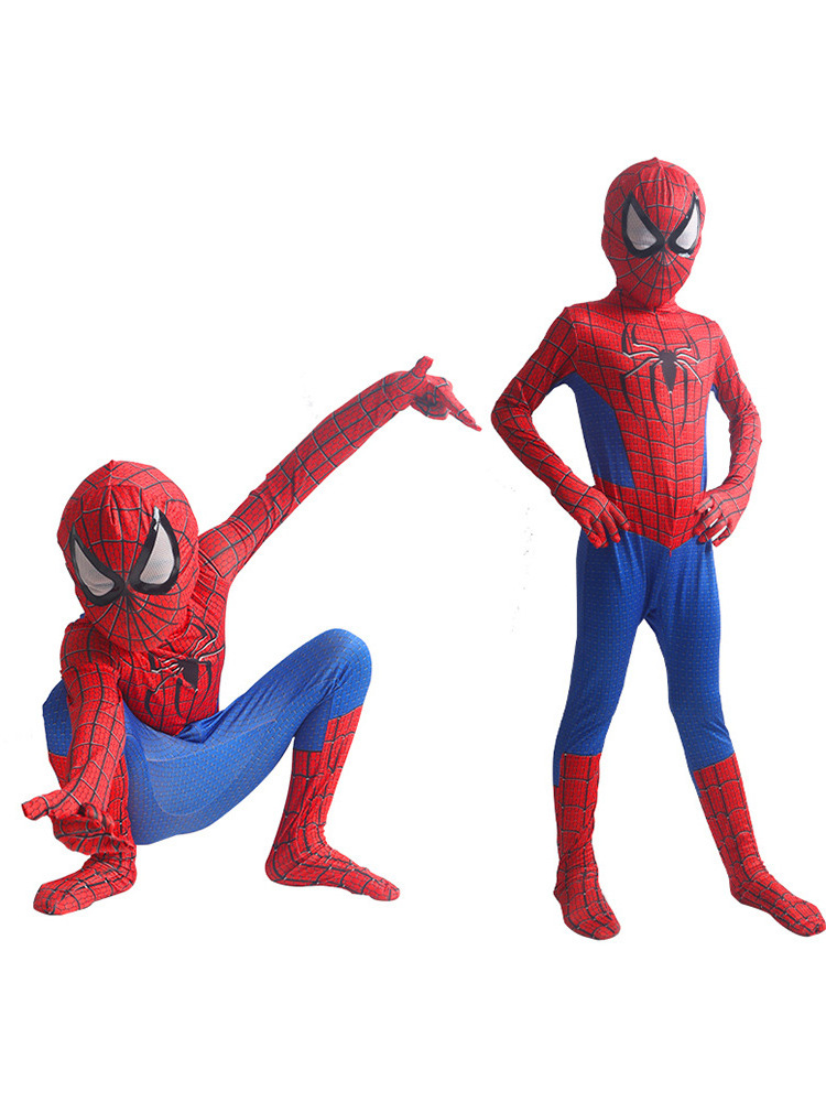 Superhero Spider Man Zentai Suit Spiderman Costume For Kids