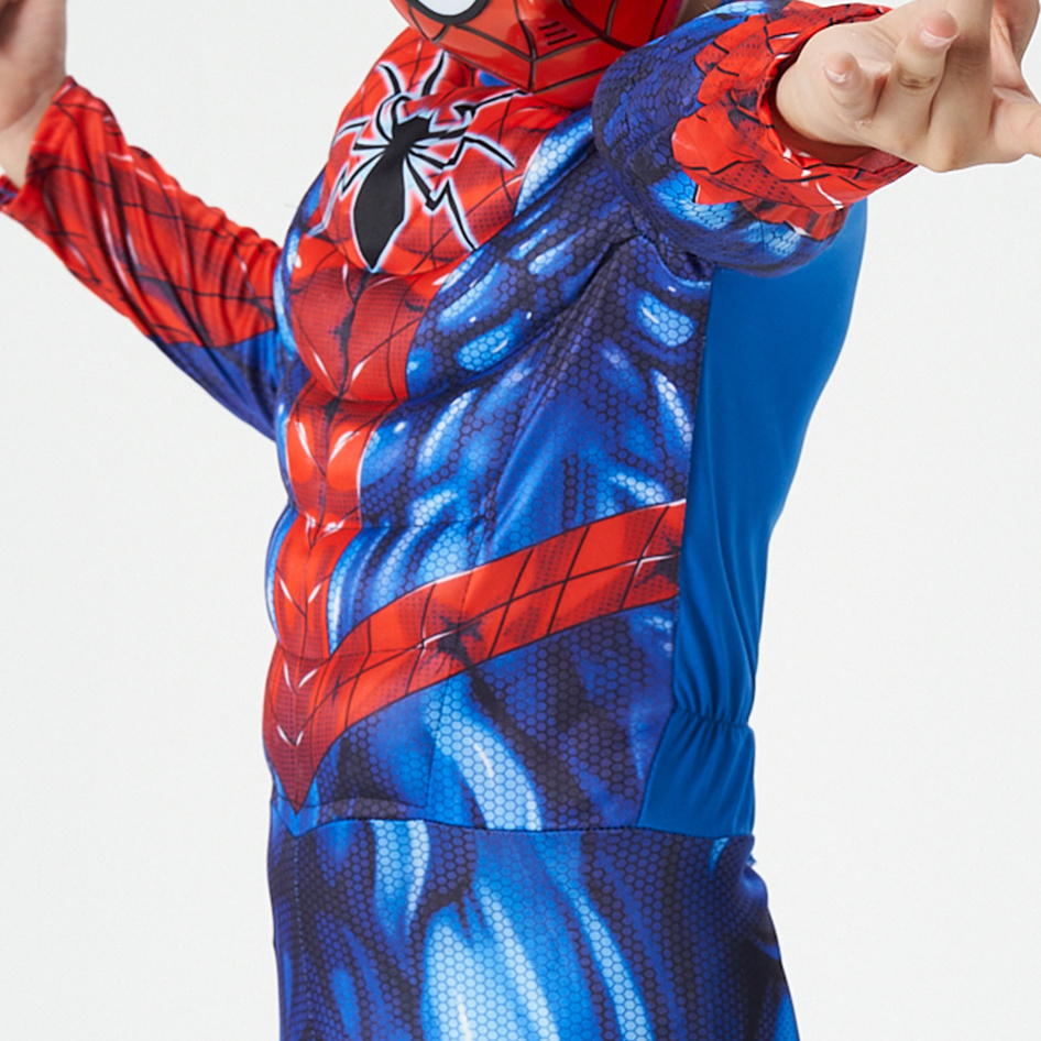 Child Superhero Spiderman Costume Dress for Halloween Spiderman