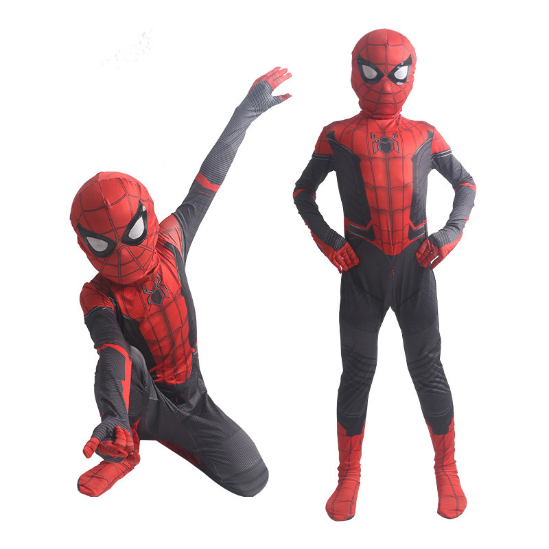 Superhero Spider Man Zentai Suit Spiderman Costume For Kids