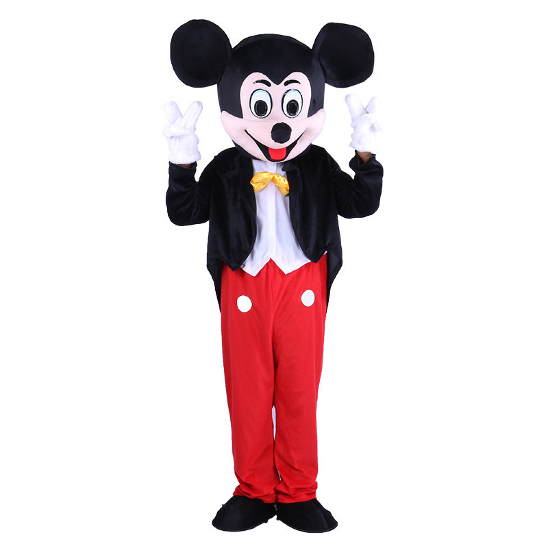 Custom fancy dress mickey mascot costume for adult and children size outfit carnival