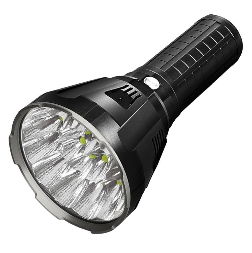 Custom IP54 100000 ms18 Lumens Waterproof With Battery Intelligent Charging Strongest Led USB Flashlight