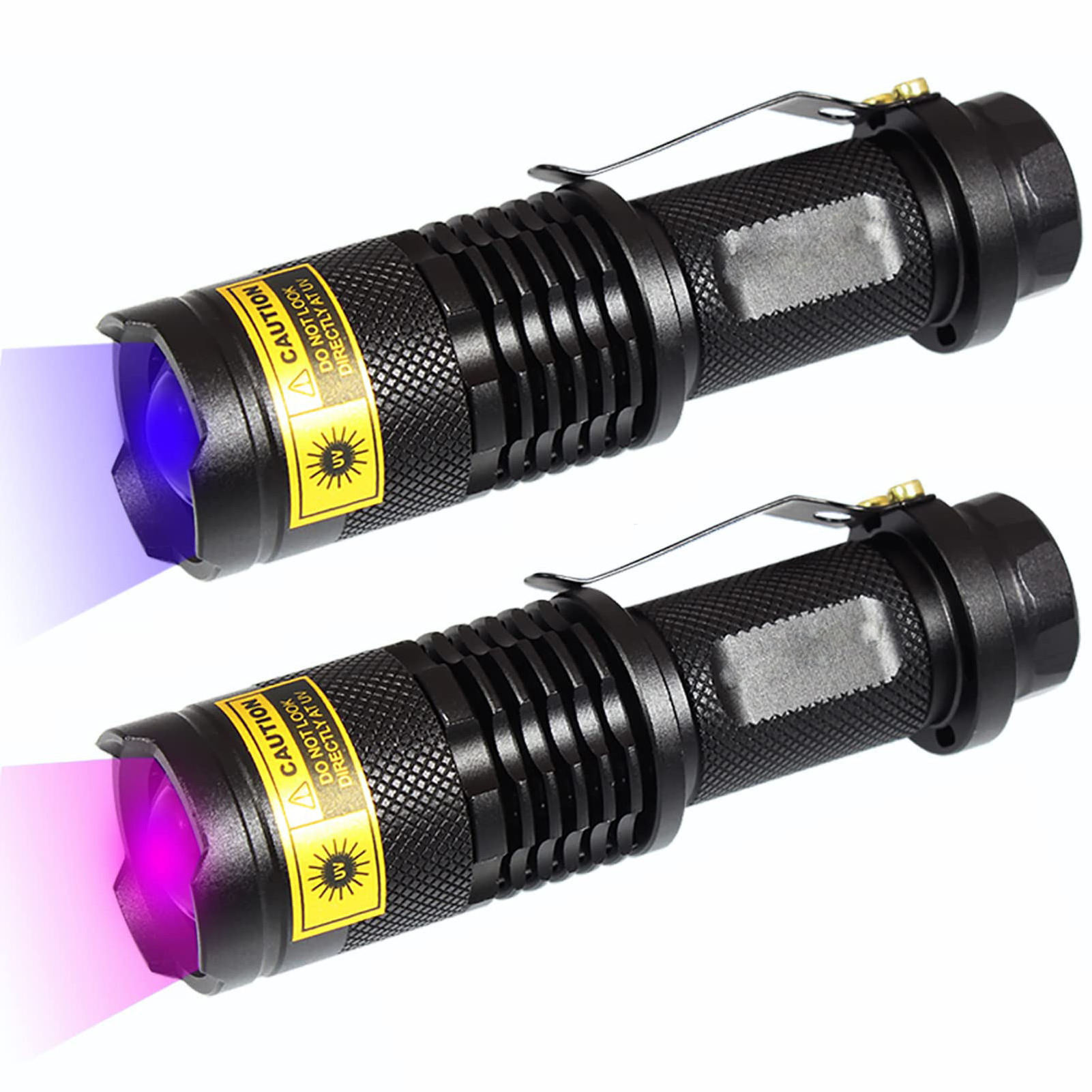 2024 Newest Resin Curing Black Light Led Torch Portable Mini Detector For Dog Urine Pet Stains Ultraviolet Flashlight