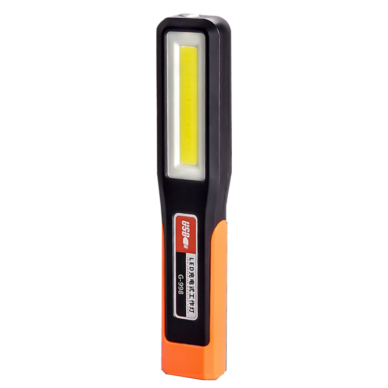 Portable LED Work Light with Handle Handheld Work Light, Magnetic on Bottom Trouble light Work lamps with hanging hook