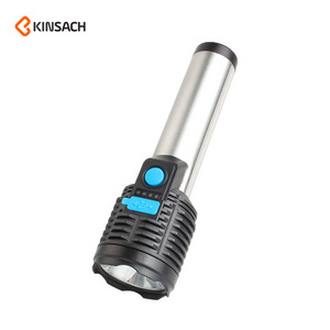 High Quality Wick 4 Gear Light Adjustment Usb Charging Interface Portable Double Light Source Flashlight Hunting