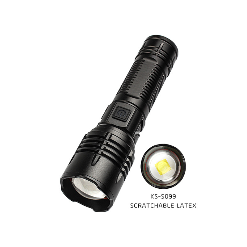 6v handheld 3 watt 10 hours long work time led flashlight 5 watt super bright diving led torch light