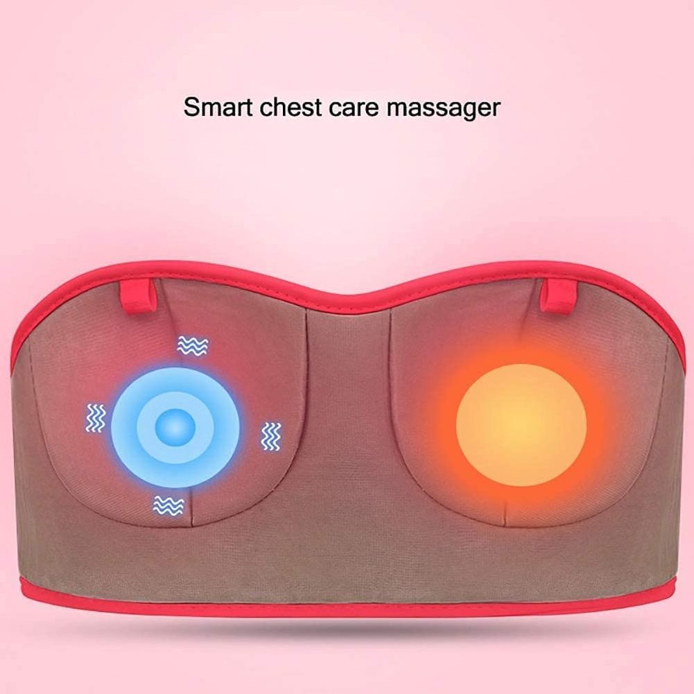 Electric Breast Enhancer Massager, Wireless Underwear Breast Dredging Breast Sagging Lifting and Enlarging/