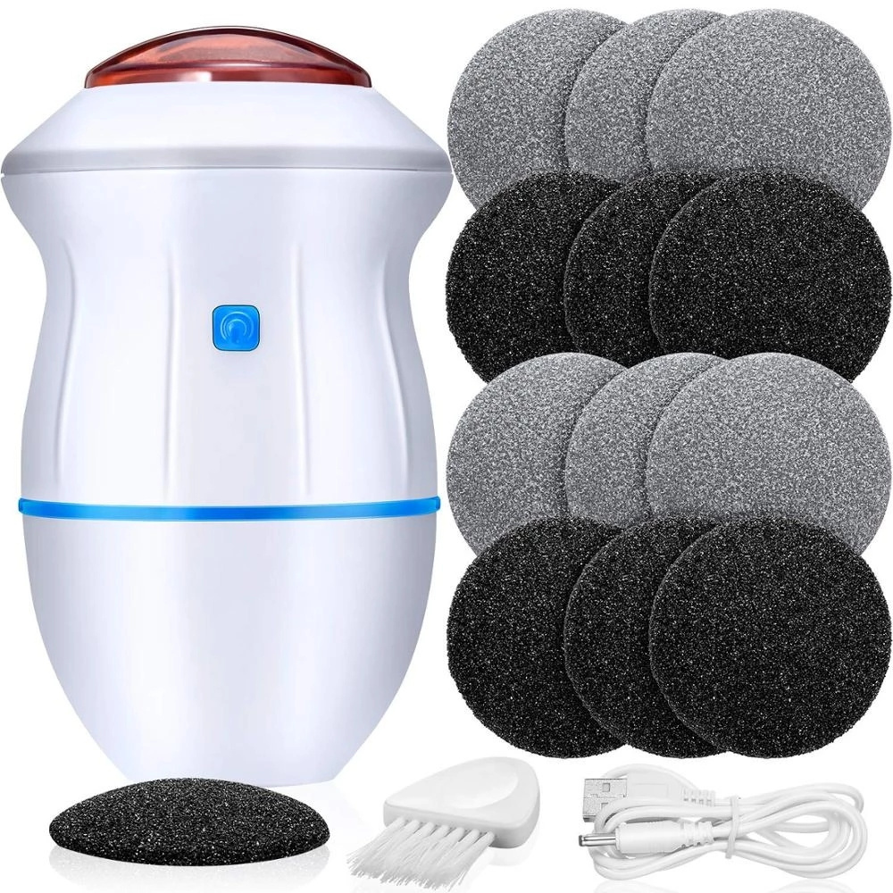 Portable Electric Vacuum Adsorption Foot Grinder Electronic Foot File Pedicure Tools Callus Remover Feet Care Sander