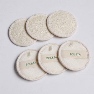 China Manufacturer Custom Disposable Loofah Pad Plant Sponges Bath use for Travel and Hotel