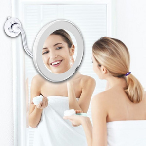 Makeup Vanity Mirror With 10X Lights LED Magnifying Cosmetic Light Magnification Mirrors Home Bathroom Travel Makeup Mirror With