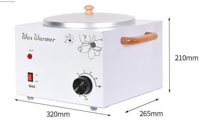 Electric Wax Heater Hair, Removal Wax Warmer Machine  Large Space Dipping Pot Wax Quick Melting/