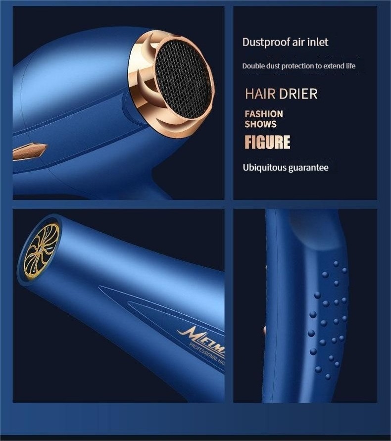 Portable Electric Cold hot, Air Hair Dryer Foldable Handle Low Noise Hair Salon Equipment Travel Hair Dryer/