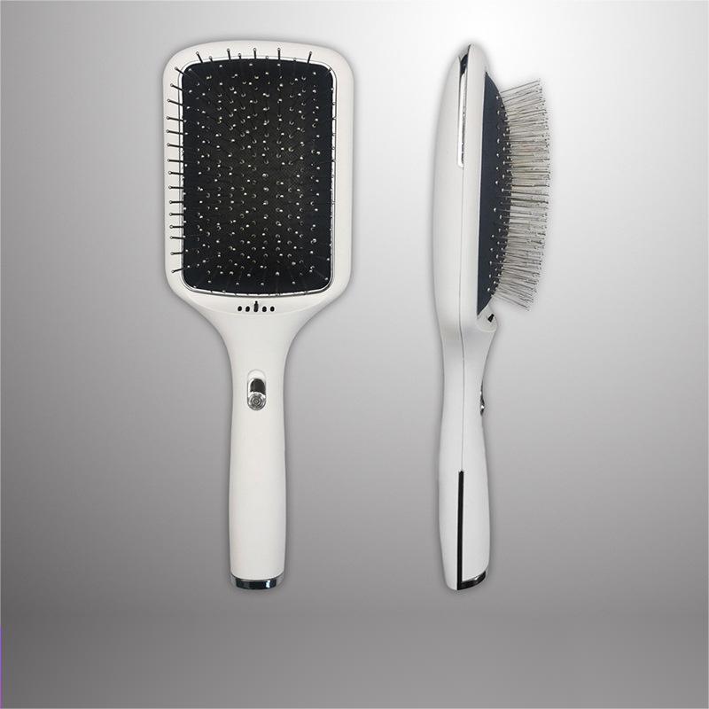 Wireless Charging New Hair Straight Comb Electric Negative Ion Multifunctional Hair Dryer Vibrating Air Cushion Massage Comb