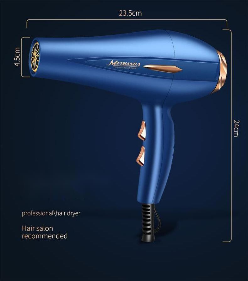 Portable Electric Cold hot, Air Hair Dryer Foldable Handle Low Noise Hair Salon Equipment Travel Hair Dryer/