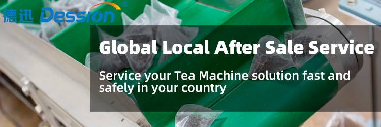 USA Local Service Automatic Dip Tea Bag Making Packing Machine Pyramid Herbal Tea Bag Nylon Triangle Tea Bag Packing Machine