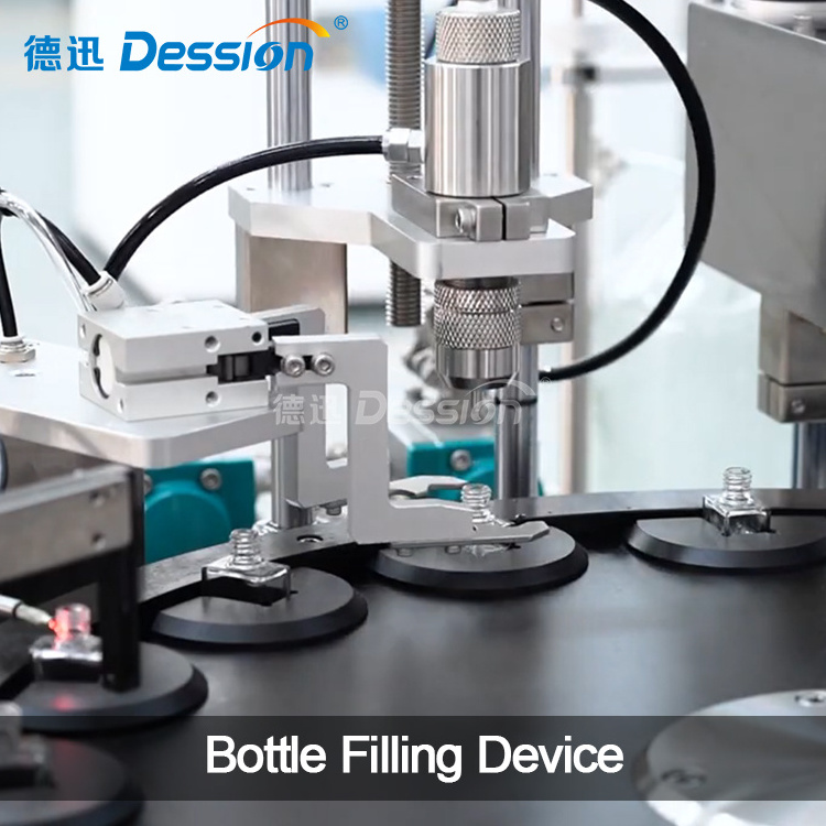 Automatic Cosmetic Cream Bottle Filling Capping Machine Lip Gloss Nail Gel Polish Filling Machine Mascara Bottle Filling Machine