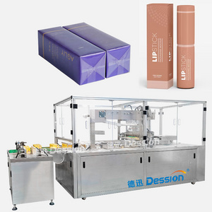 Automatic Cosmetic Box Thermal Cellophane Overwrapping Machine Cosmetic Carton Lipstick Box Cellophane Wrapping Machine