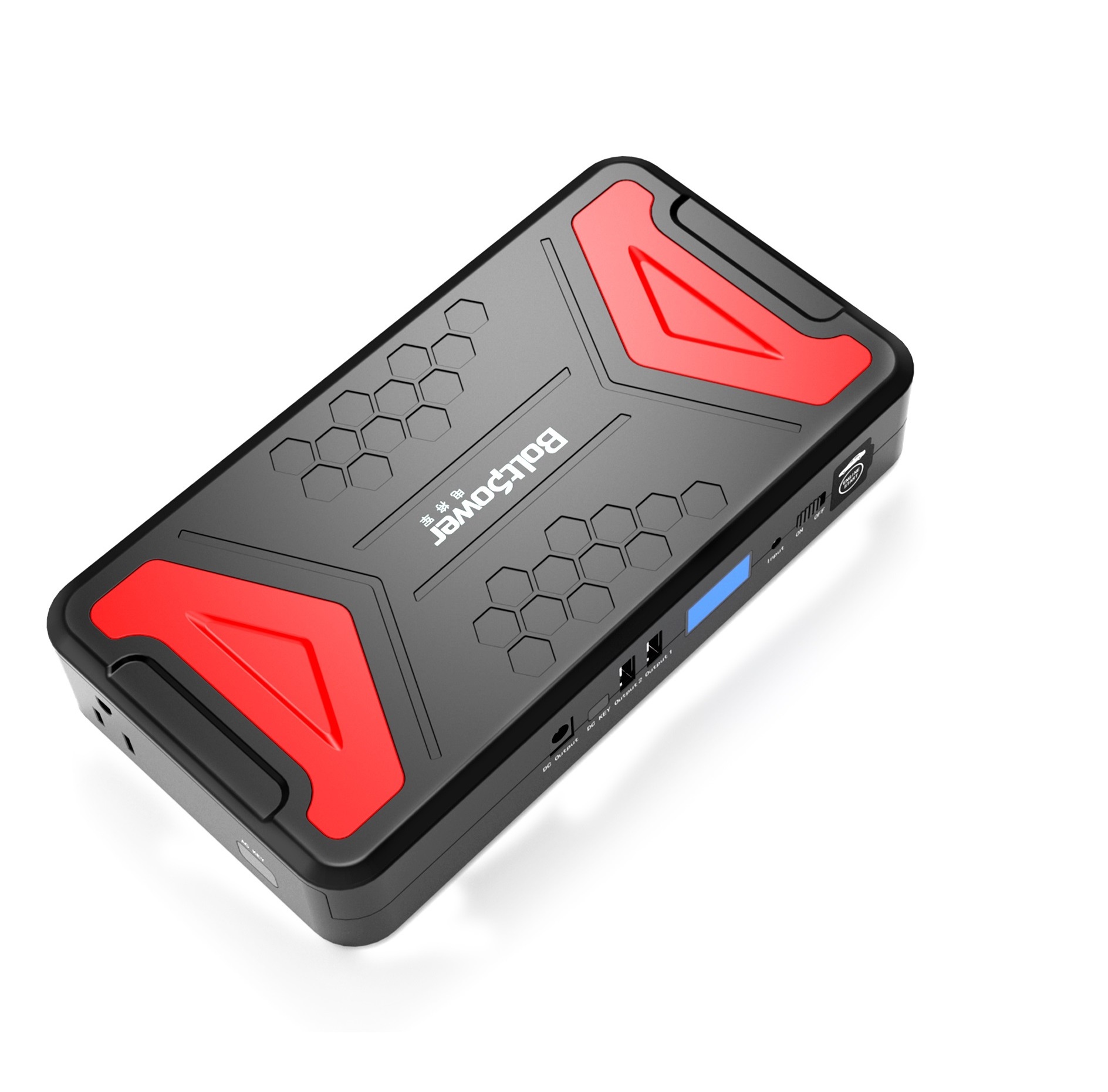 Customized BP101 110V AC100W 16000mah 59.2Wh 2000A Peak Emergency Tools Portable Power Station with Car jump starter